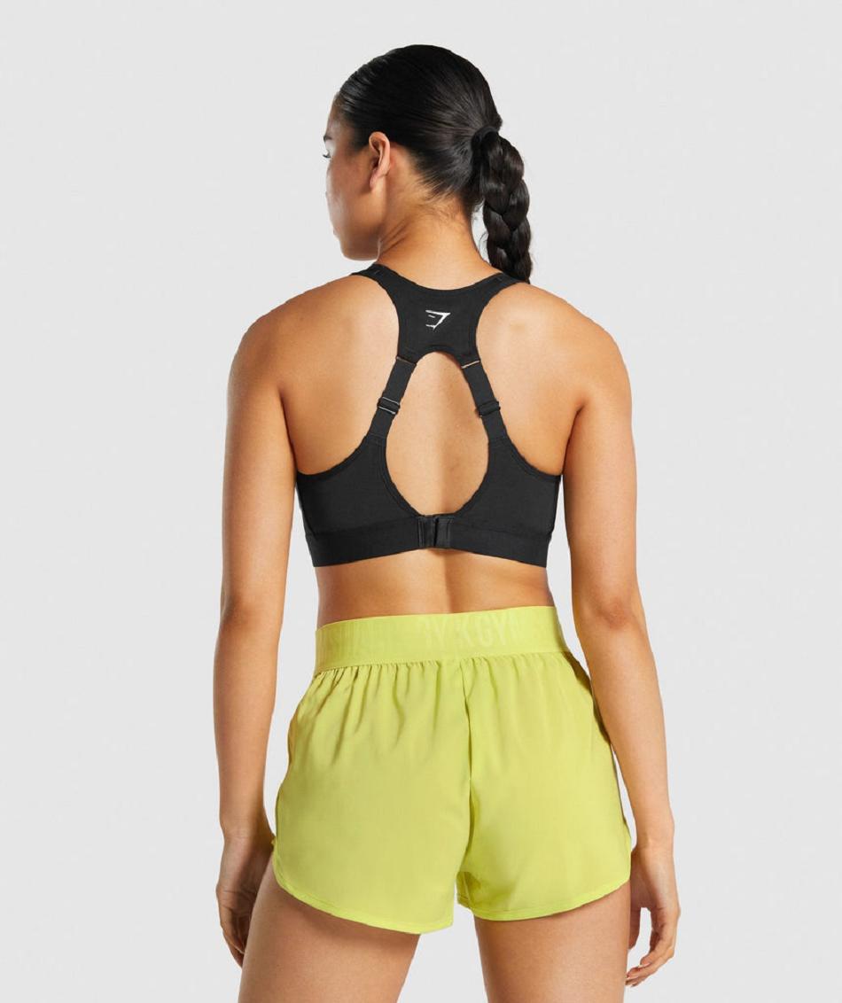 Gymshark Open Back Ženske Sportski Grudnjak Crne | HR 3317CTV